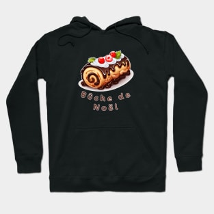 Buche de Noel | French cuisine | Dessert Hoodie